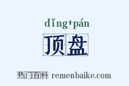 顶盘是什么意思的图片